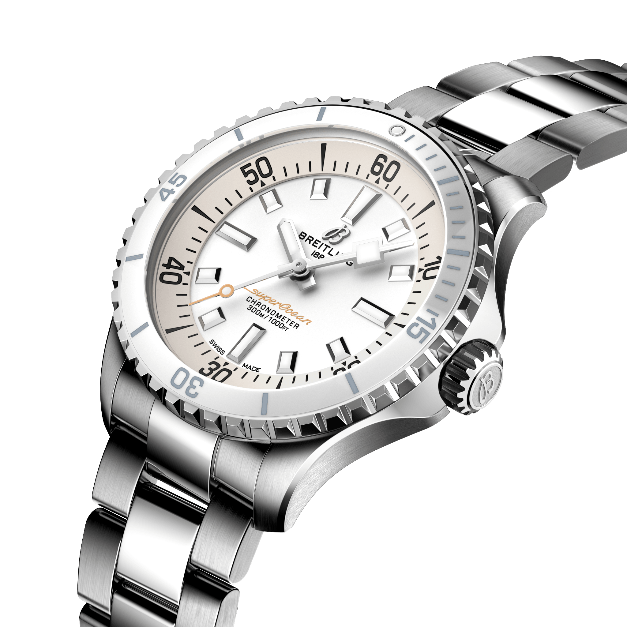 A17377211A1A1 Breitling Superocean Automatic 36 vit länk