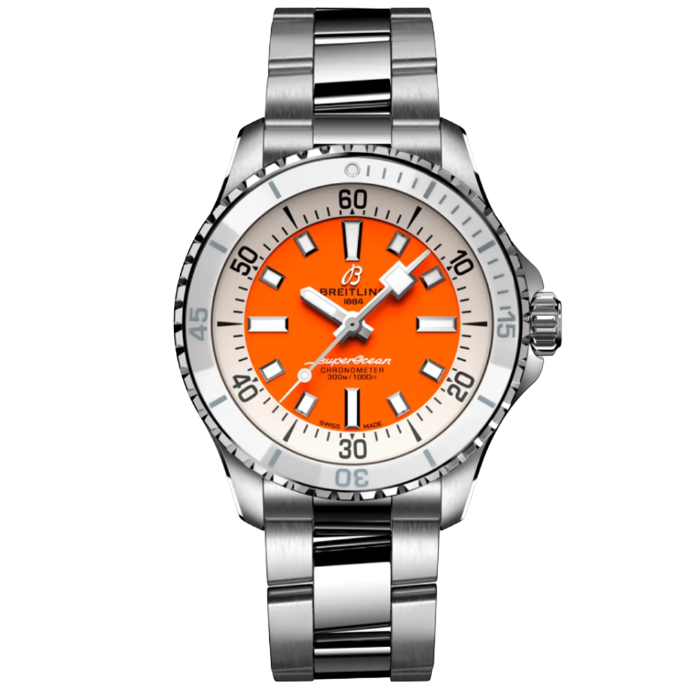 A1737721101A1 Breitling Superocean Automatic 36 orange länk