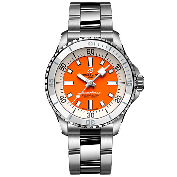 A1737721101A1 Breitling Superocean Automatic 36 orange länk