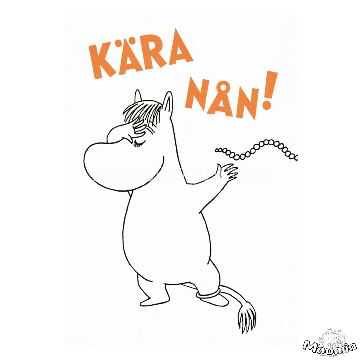 KÄRA NÅN! Snorkmaiden MOOMIN - 340 - 3