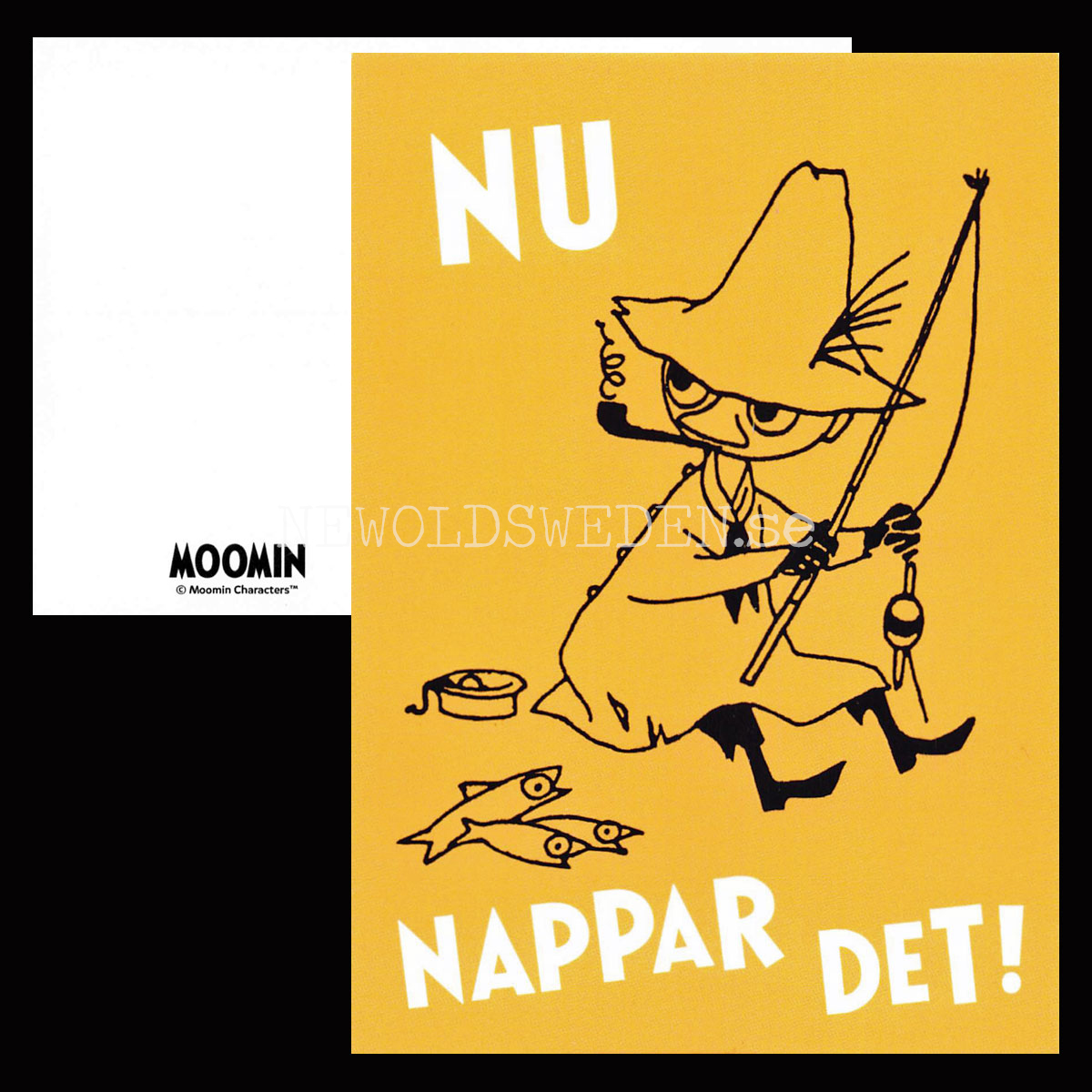 NU NAPPAR DET! Snufkin MOOMIN - 340 - 2