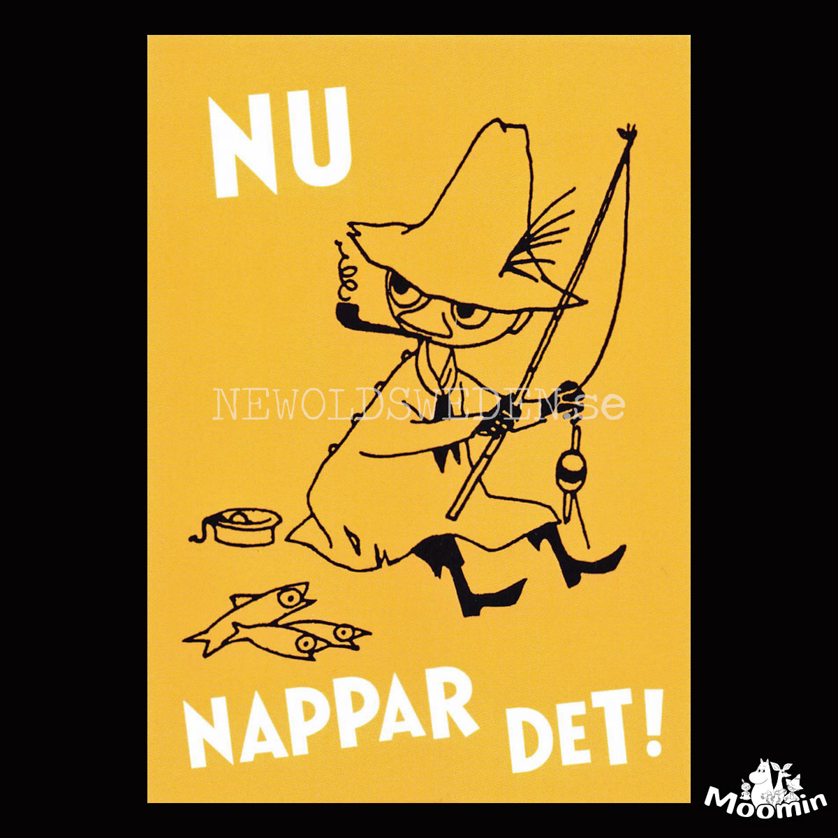 NU NAPPAR DET! Snufkin MOOMIN - 340