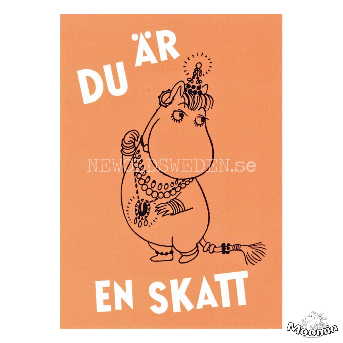 DU ÄR EN SKATT Snorkmaiden MOOMIN - 340 - 3