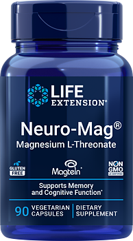 Life Extension Neuro-Mag Magnesium L-Threonate – Hjärna & Minne