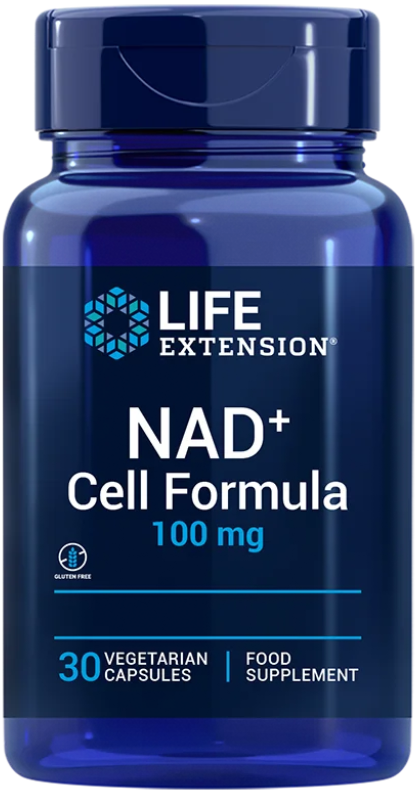 Life Extension NAD+ Cell Formula 100 mg – Cellmetabolism (30 kap)