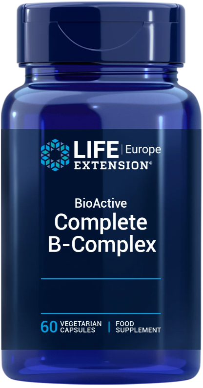 BioActive Complete B-Complex, 60 Vegetarian Capsules (EU) - Kring Hälsa