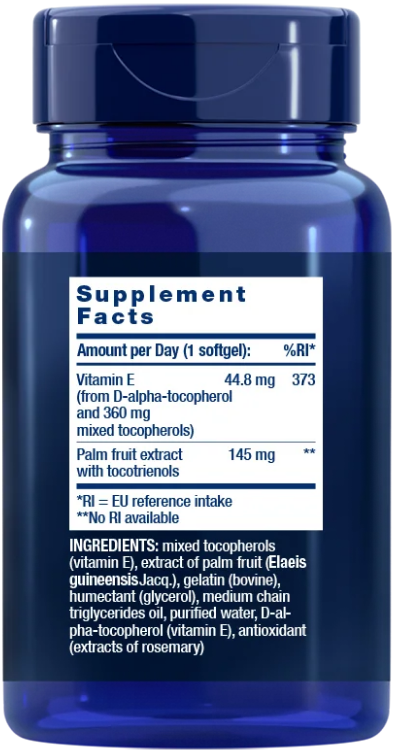 Life Extension Gamma E Mixed Tocopherols – E-vitaminkomplex - 2