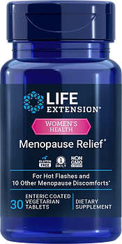 Life Extension Menopause Relief – Stöd vid Klimakteriet (30 fl)