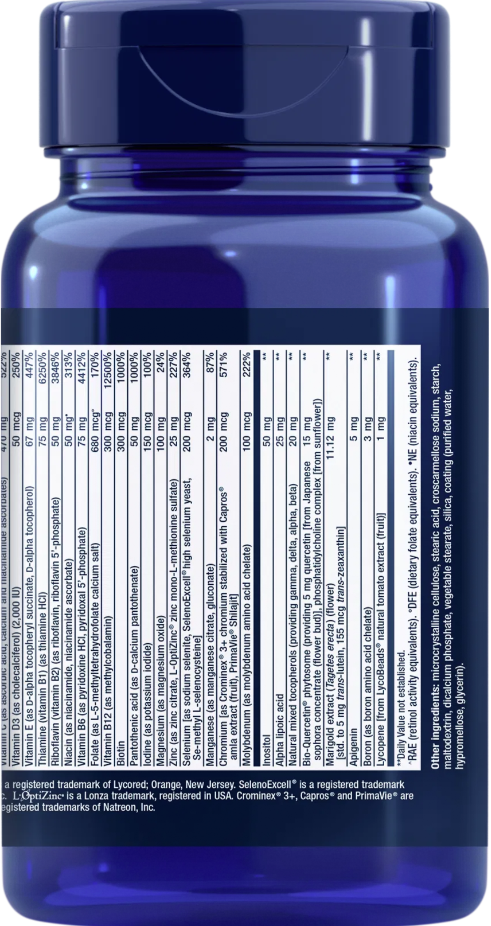 Life Extension One Per Day – Komplett Multivitamin (60 tabletter) - 3