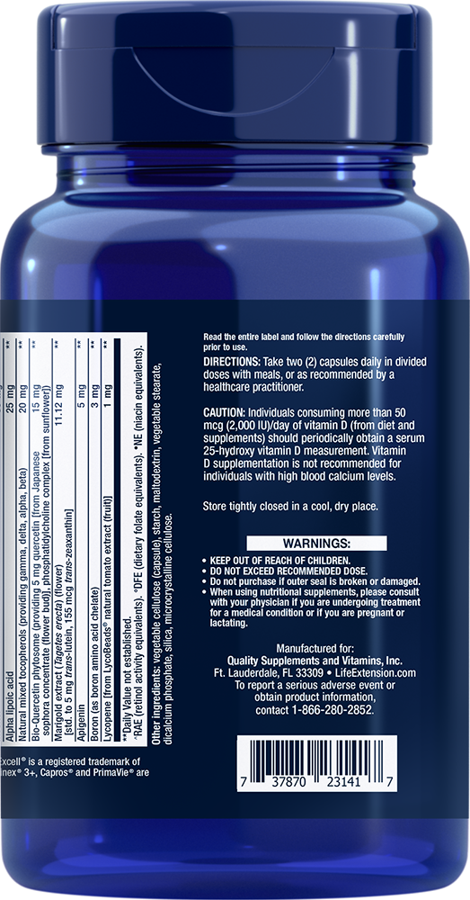 Life Extension Two-Per-Day – Högpotent Multivitamin (120 kapslar) - 3