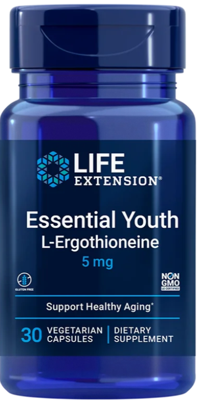 Life Extension Essential Youth L-Ergothioneine – Antioxidant
