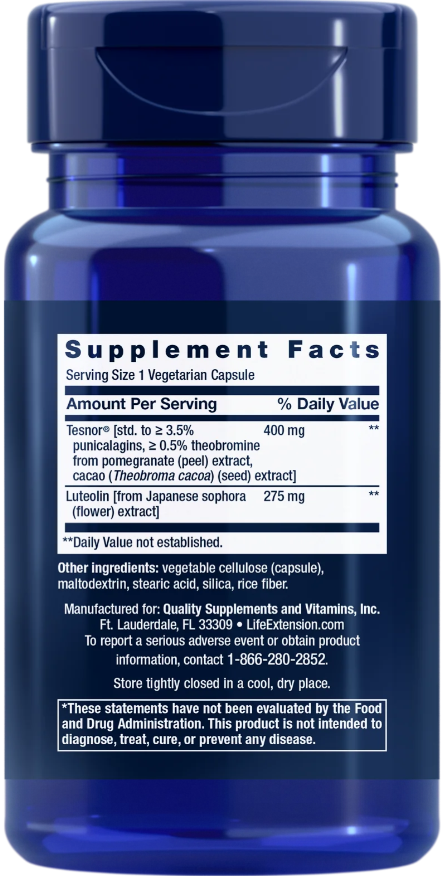 Life Extension Testosterone Elite – Hormonbalans för Män (30 kap) - 2