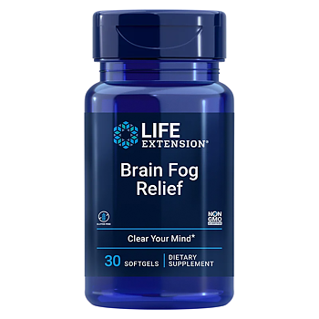Life Extension Brain Fog Relief – Mot Hjärntrötthet (30 kapslar)