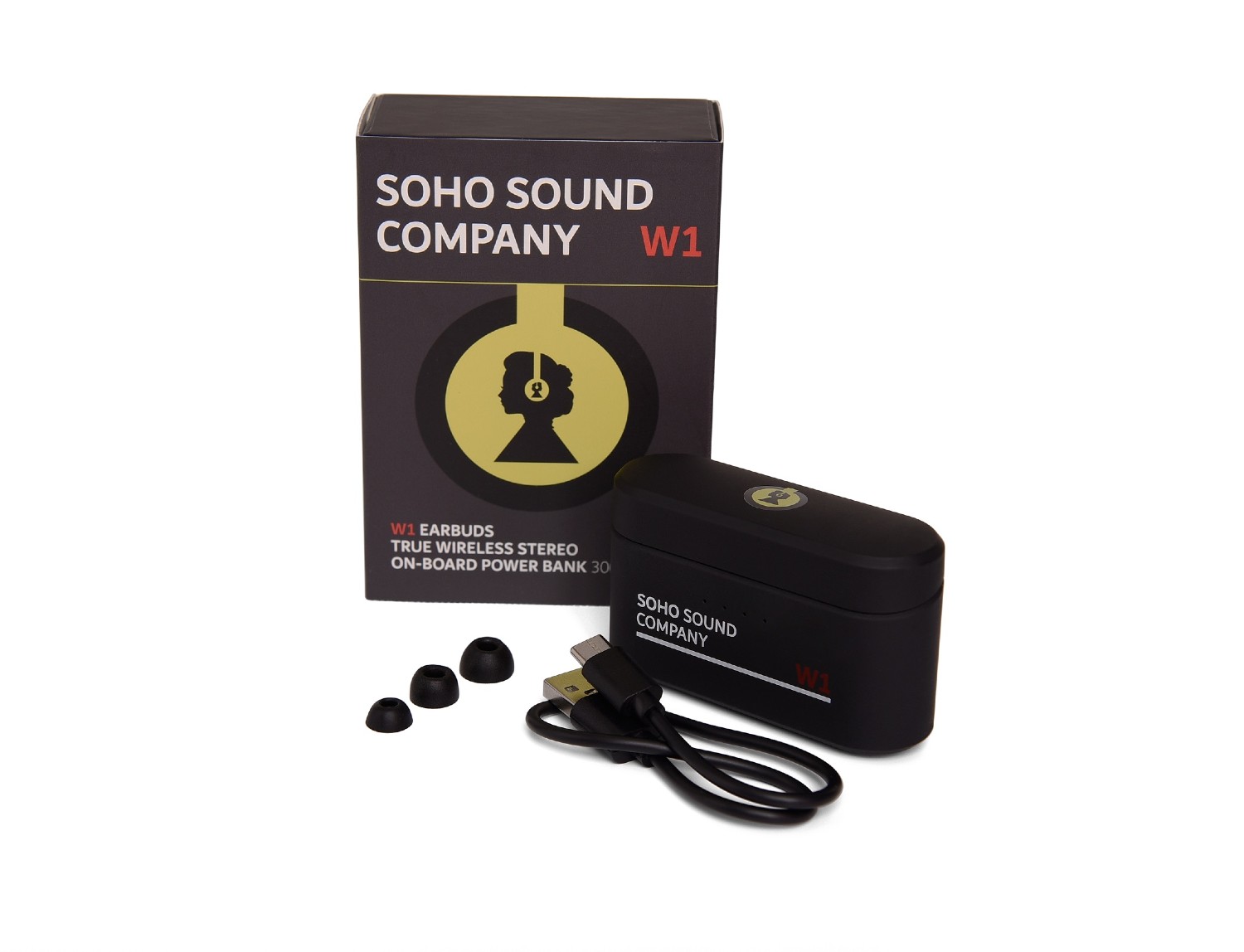 Soho W1 Black - Earbuds - 2