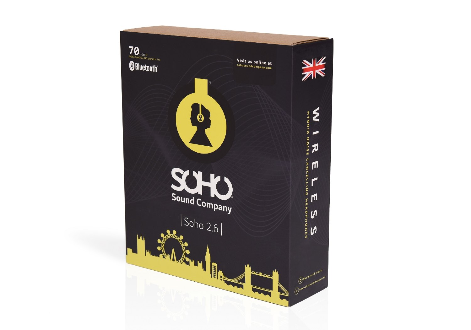 Soho 2.6 Black - Hörlurar med Bluetooth - 3