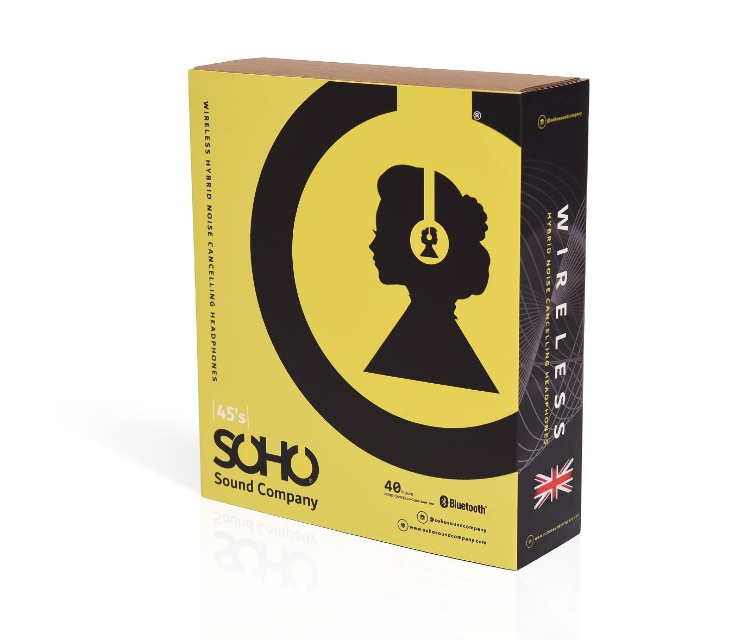 Soho 45´s Black - Hörlurar med Bluetooth - 3