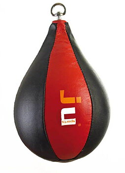 JU-Sport Päronboll GENUINE, Svart/Röd