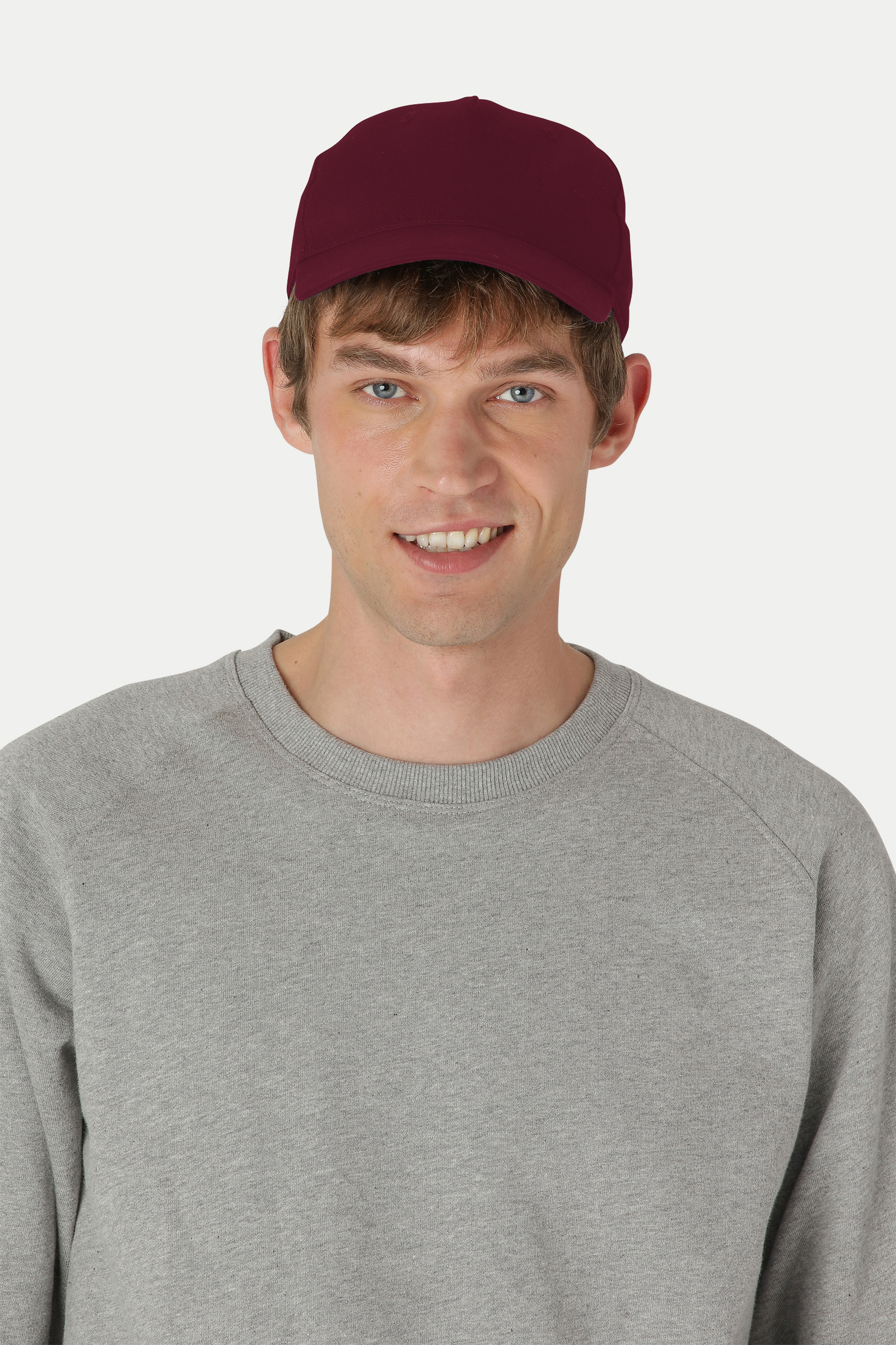 Keps BORDEAUX - Neutral - Fairtrade & EKO GOTS - 4