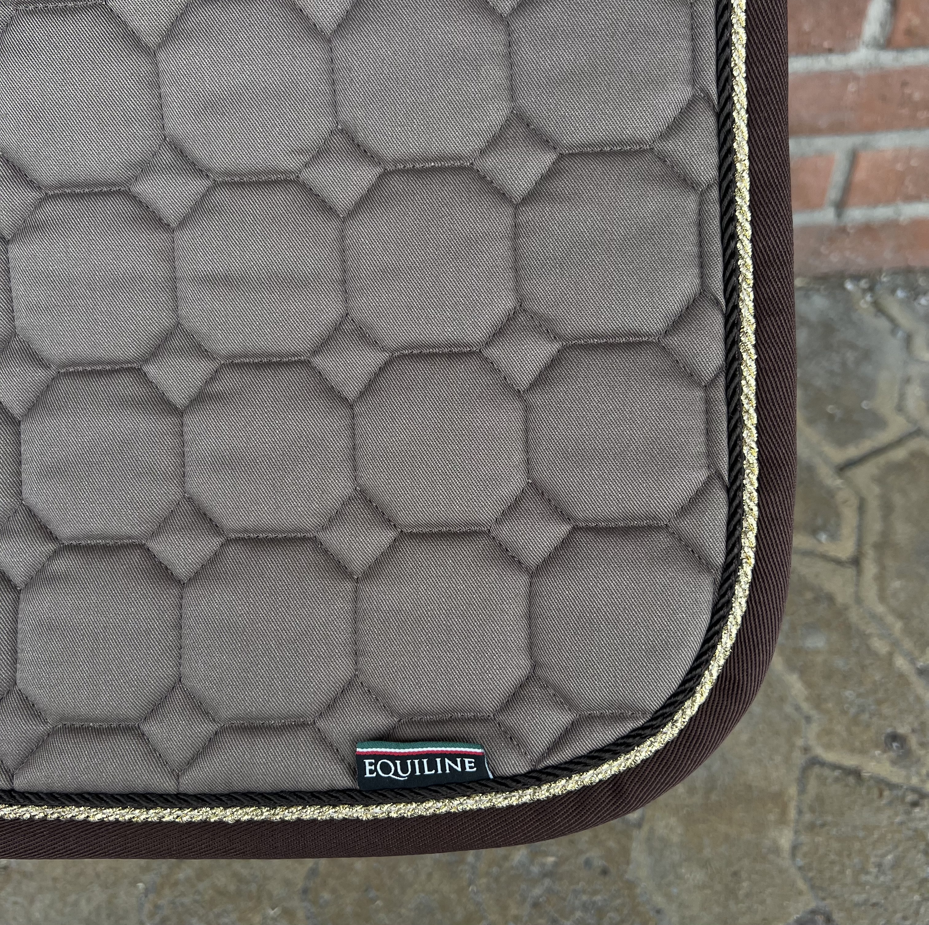Equiline Octagon 2 flätor + kantband - 2