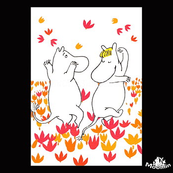 Moomintroll & Snorkmaiden MOOMIN - 340