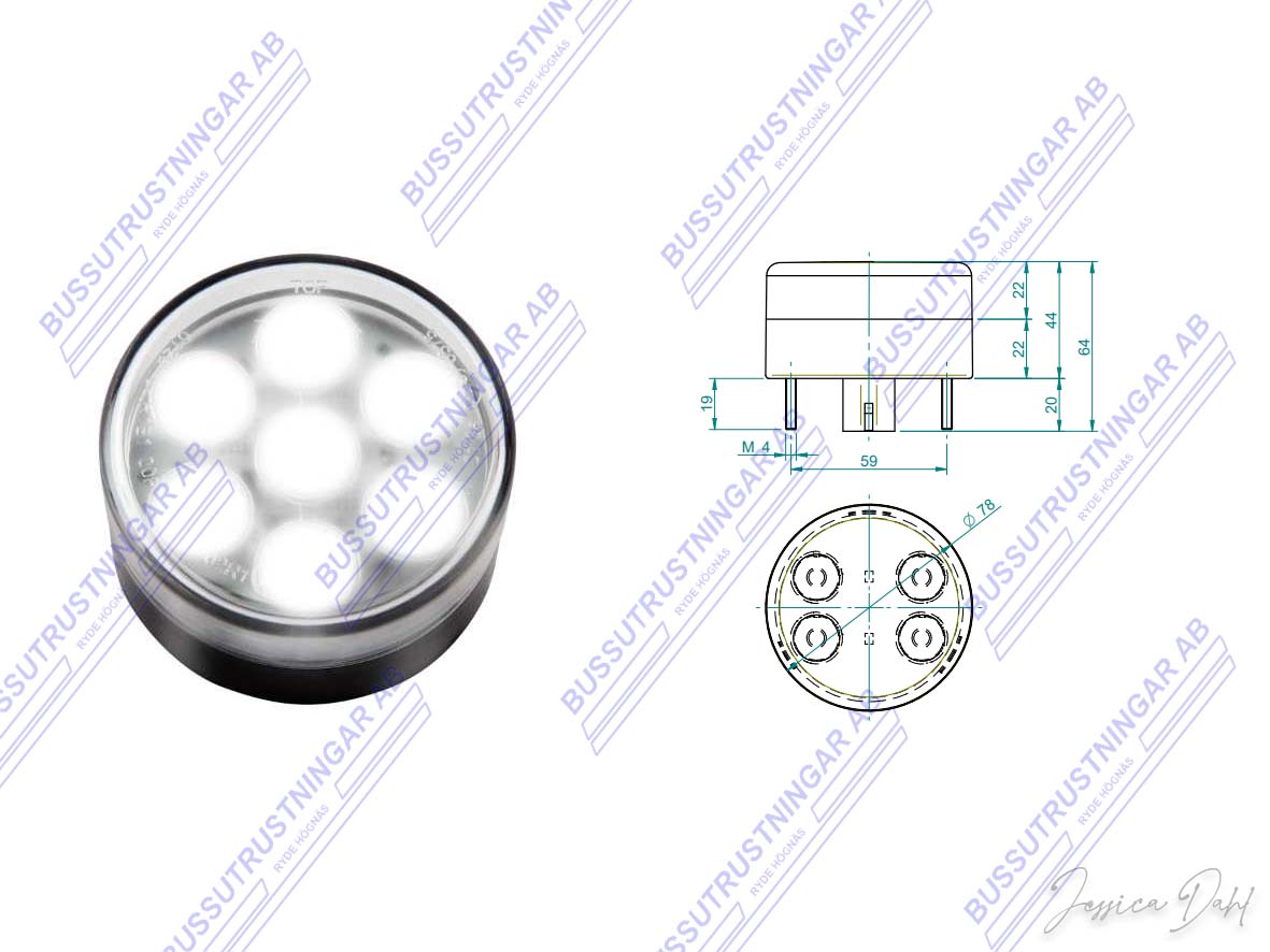 Backljus 12 V