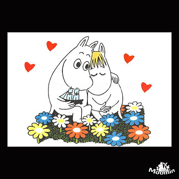 Moomintroll & Snorkmaiden MOOMIN - 341
