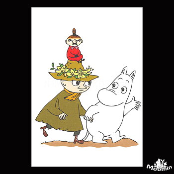 Moomintroll & Snufkin & Little My MOOMIN - 341