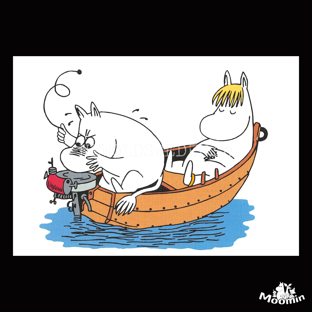 Moomintroll & Snorkmaiden MOOMIN - 342