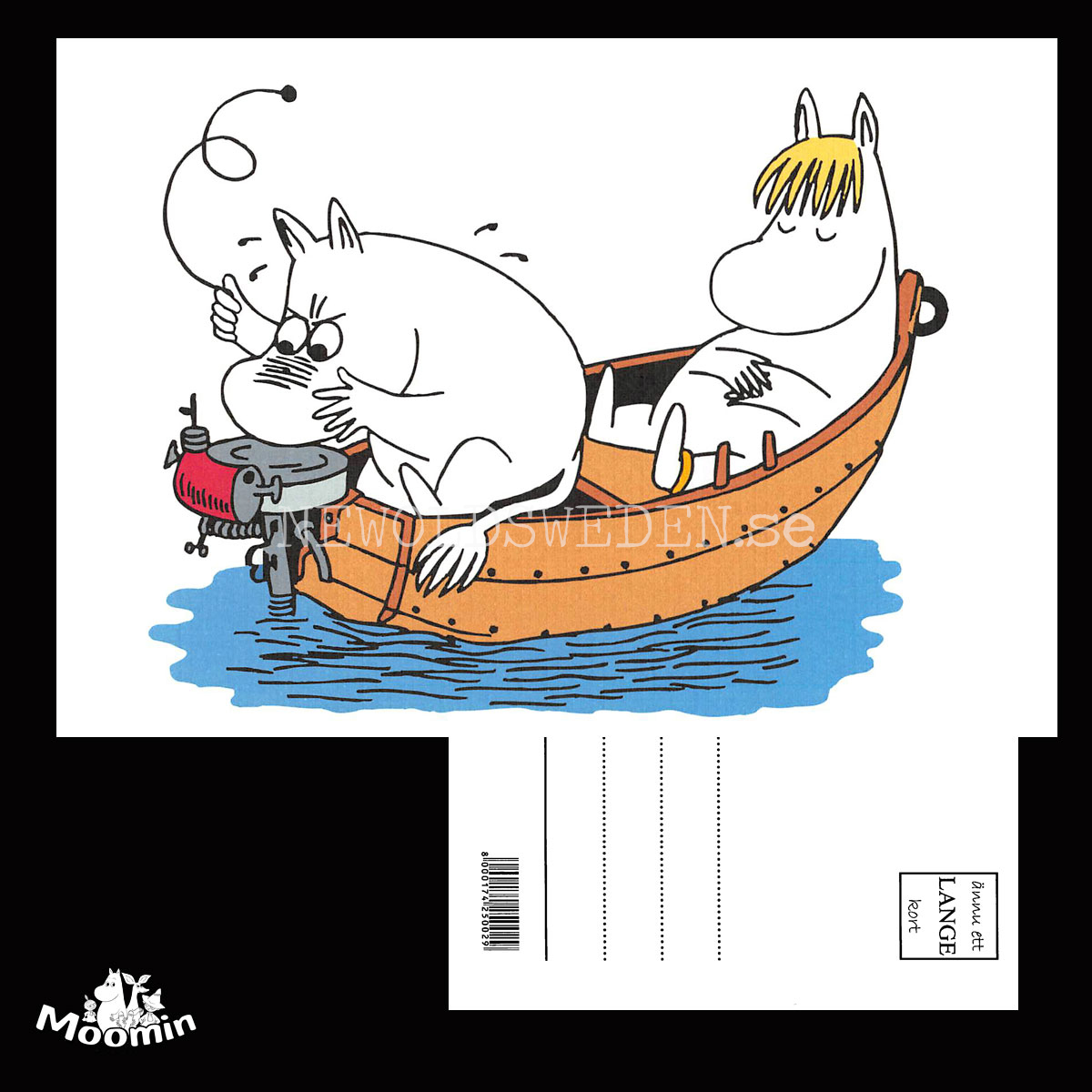 Moomintroll & Snorkmaiden MOOMIN - 342 - 2