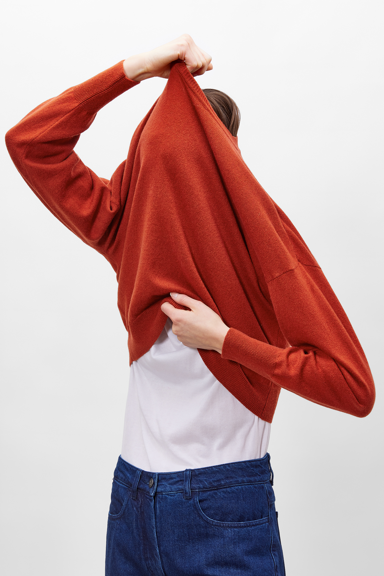 Madewell cashmere mockneck sweater sale