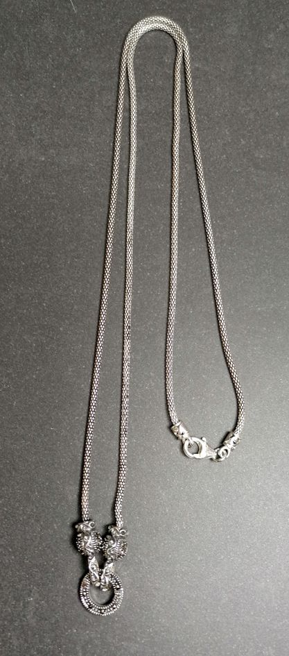 Kedja i Sterling Silver med Öppningsbar Ögla