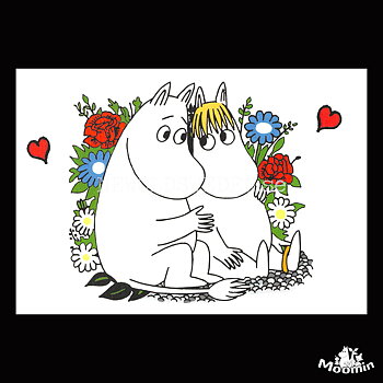 Moomintroll & Snorkmaiden MOOMIN - 342