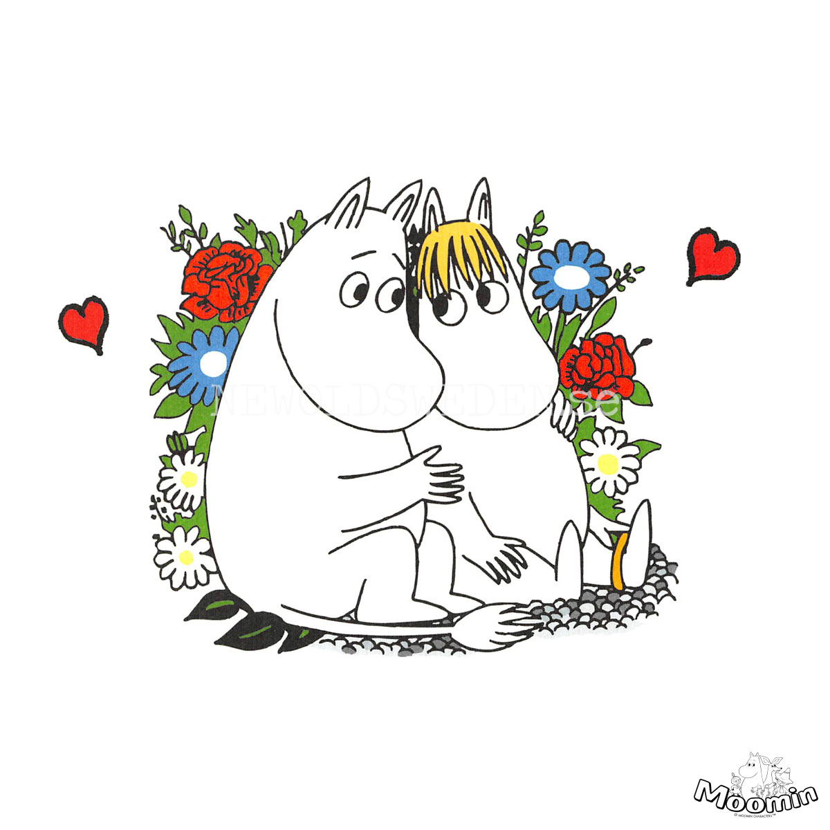 Moomintroll & Snorkmaiden MOOMIN - 342 - 3