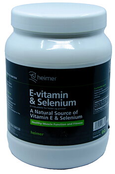Heimer E- Vitamin & Selenium 900g