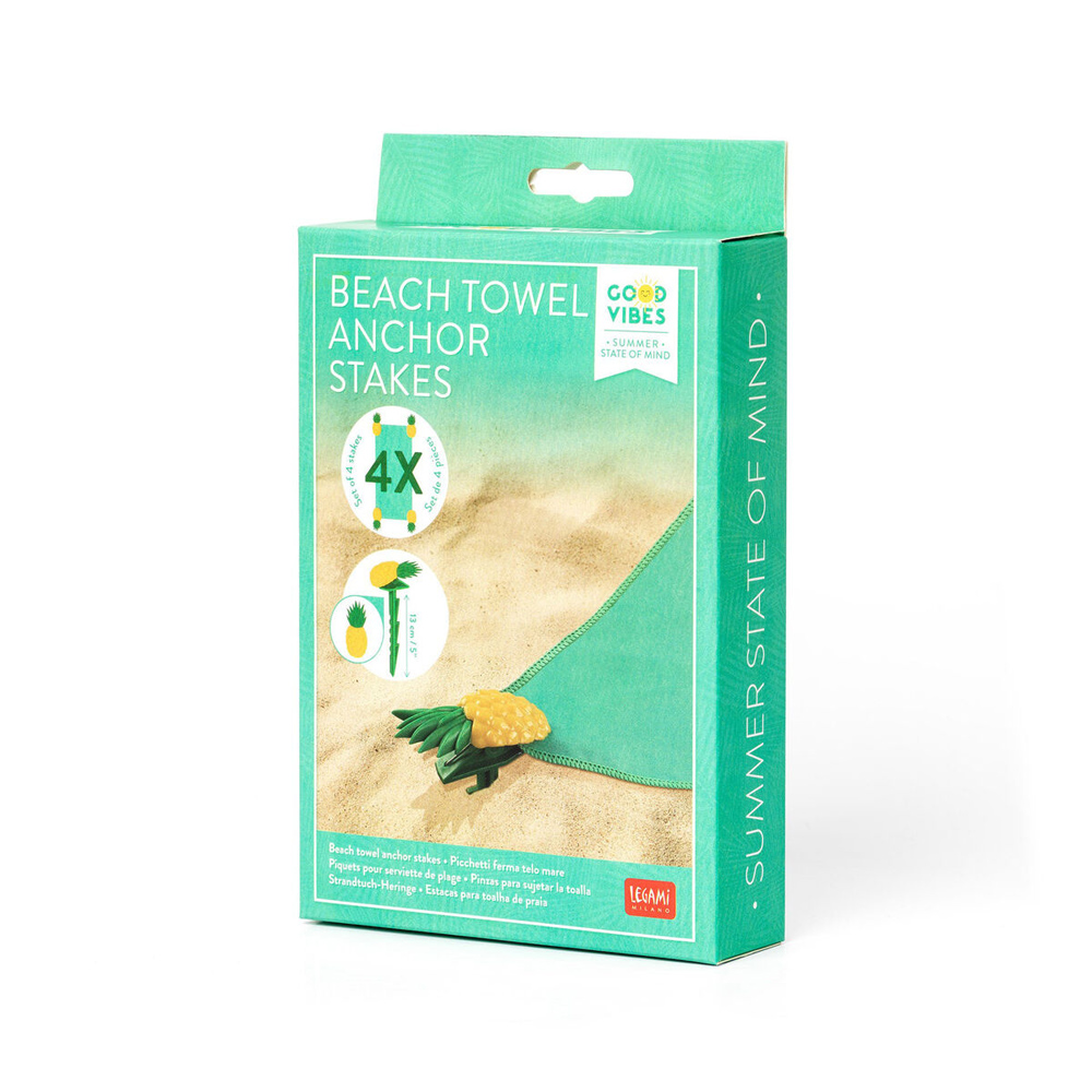 Förankringspinnar - LEGAMI Beach Towel Anchor Stakes - 3