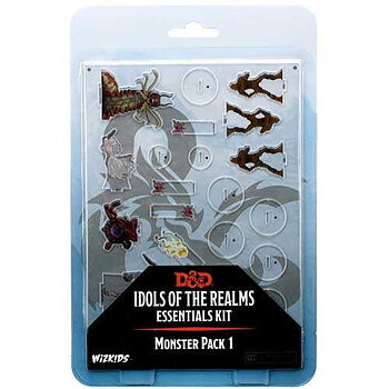 D&D Acrylic 2D Minis: Sidekick Pack