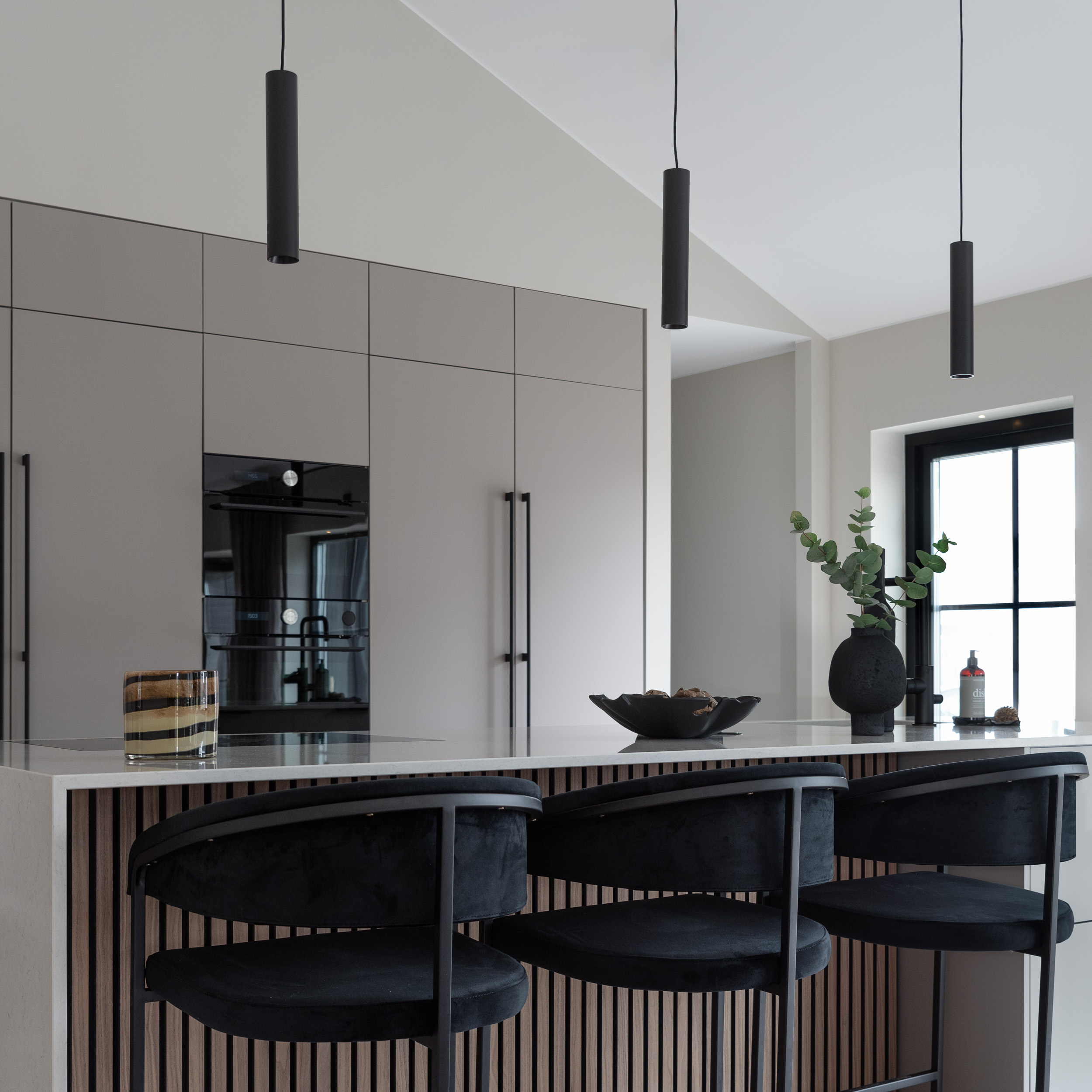 Chloé barstol svart sammet - 9