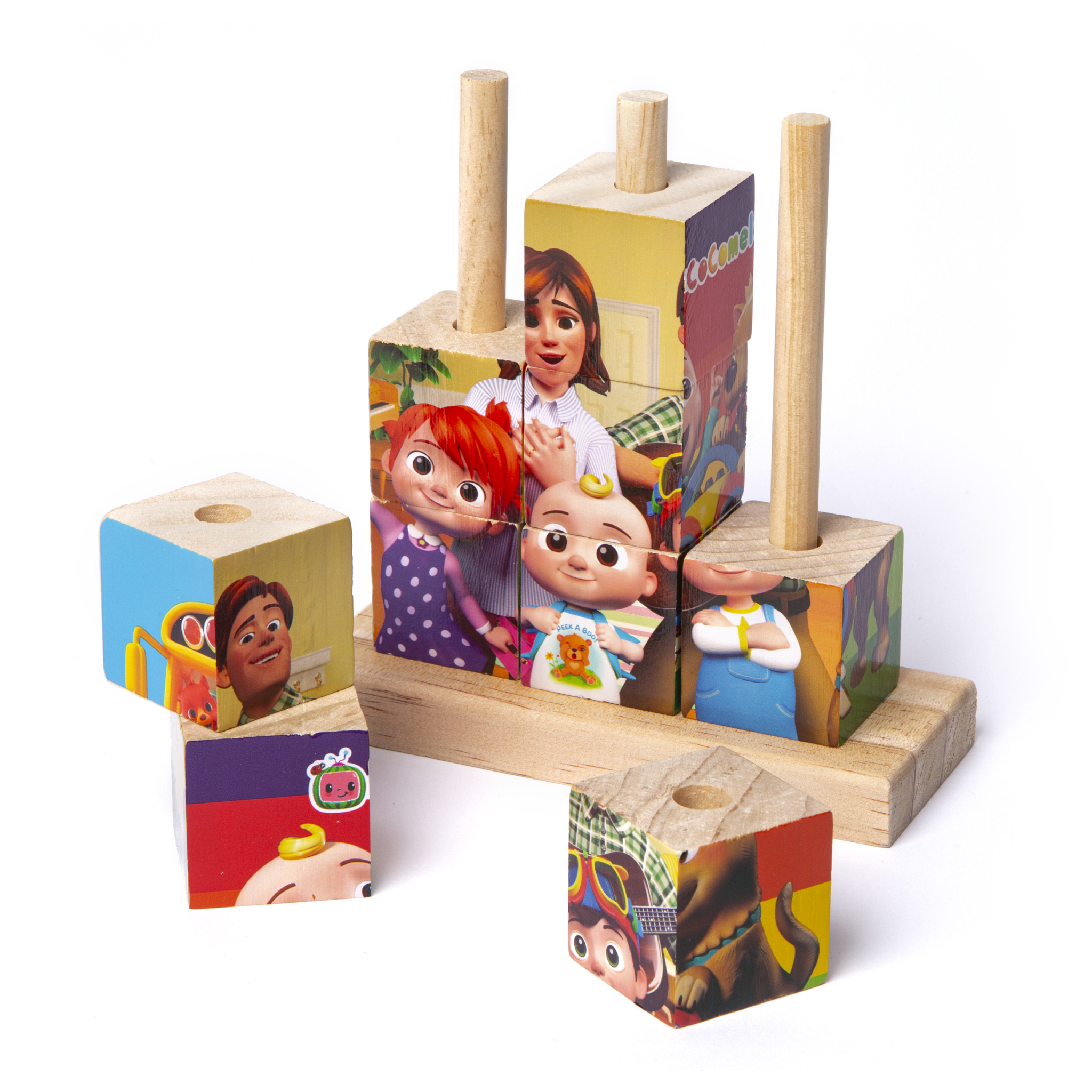 Cocomelon Stacking Block Pussel - 4