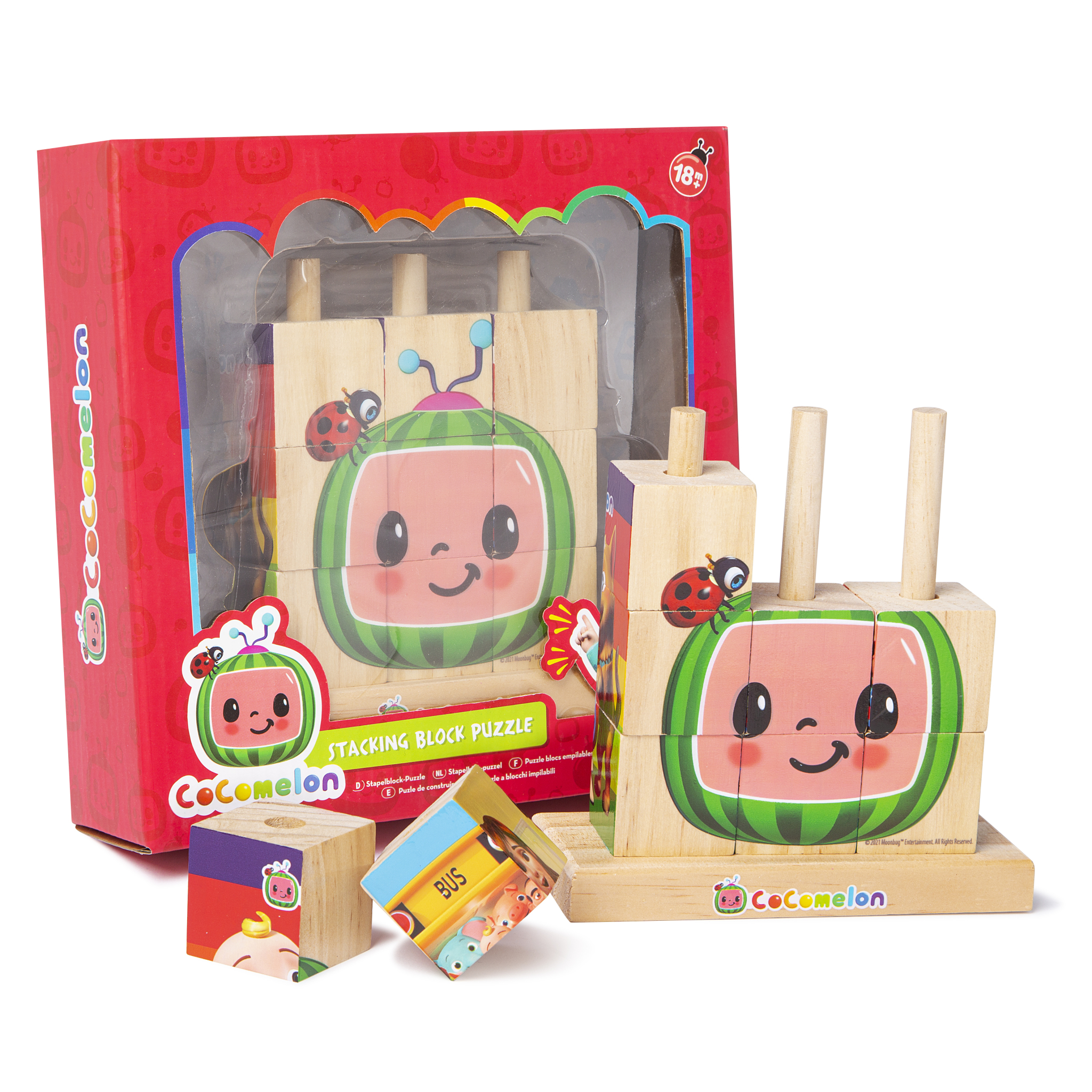 Cocomelon Stacking Block Pussel - 5