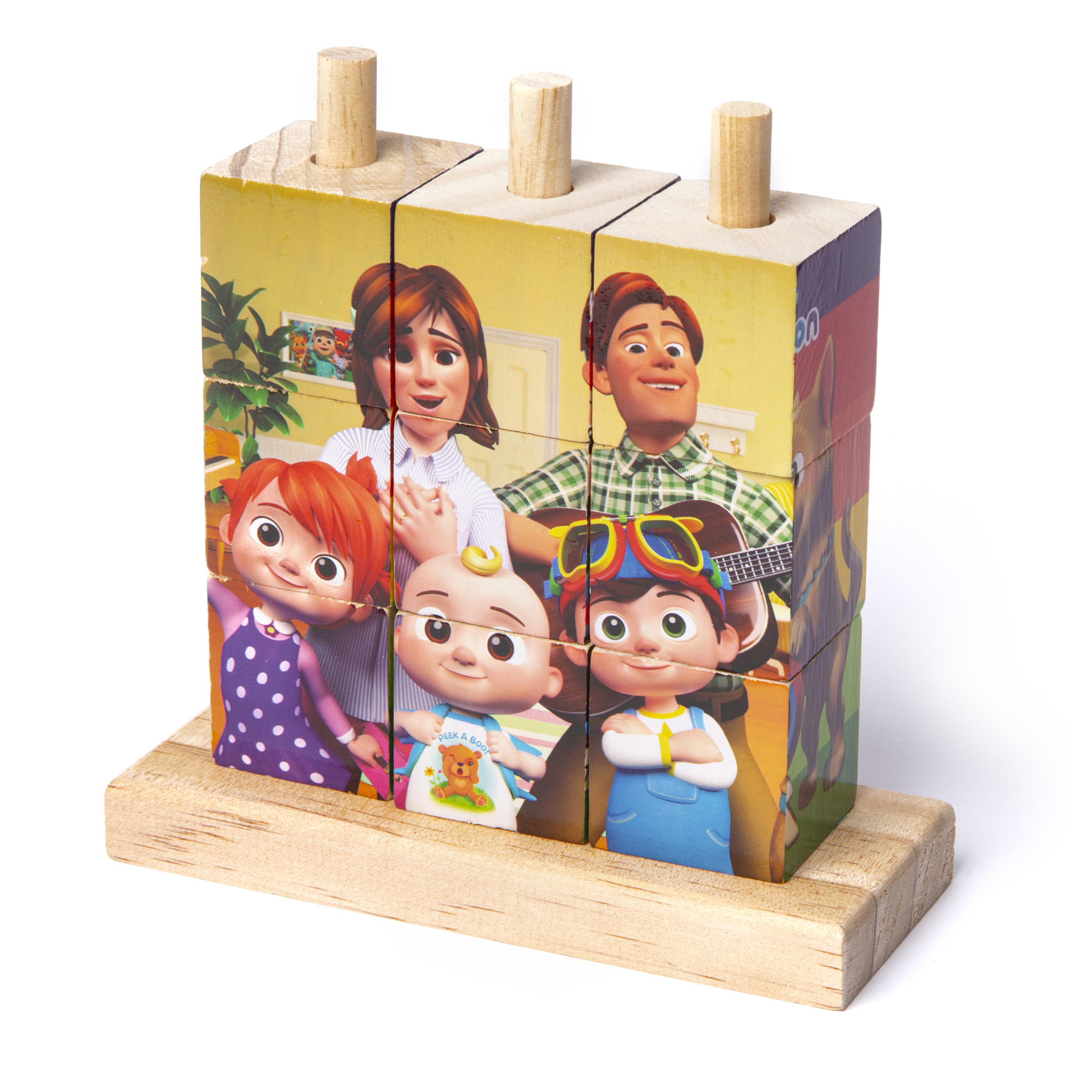 Cocomelon Stacking Block Pussel - 3