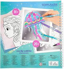 TopModel Fantasy Silver Art Designbok - 2