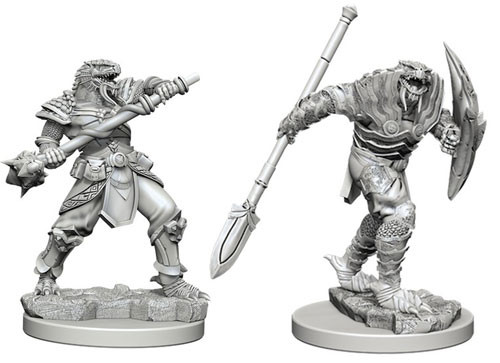 D&D Nolzur's Marvelous Minis: Male Dragonborn Fighter with Spear