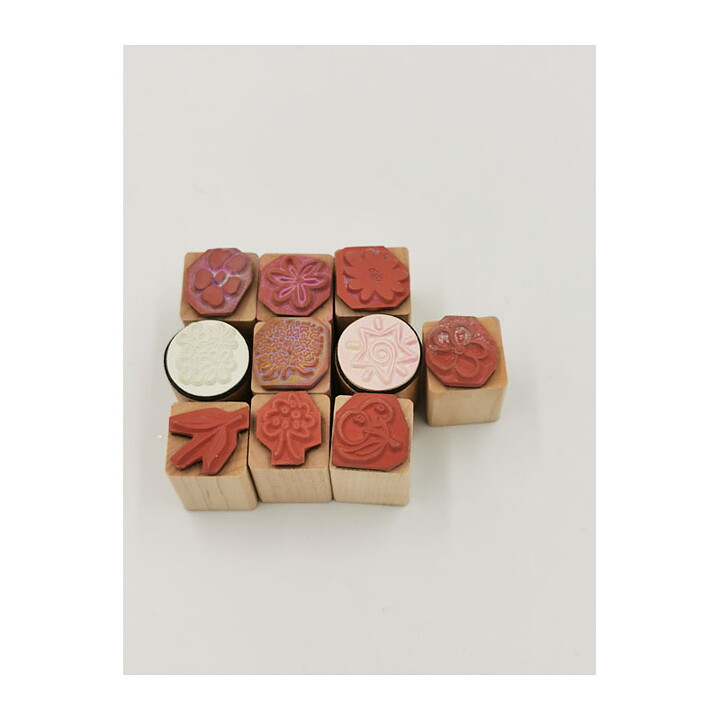 Rubber Stamps Second Hand - Flower Set 1