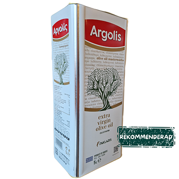 Olivolja Extra Jungfru - Argolis från Argos (Peloponissos) - 5 Liter