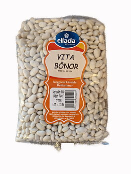 Vita bönor medium 500g, ellada 520