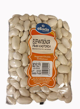 elefantbönor 400g ellada 520, från Kastoria i Grekland