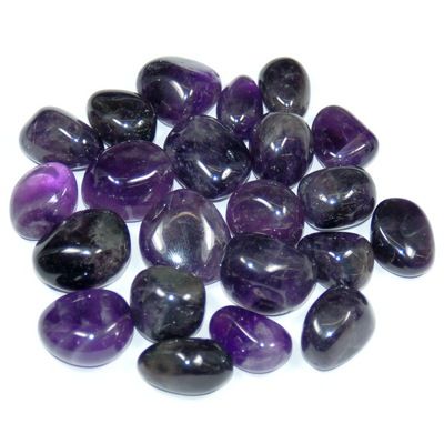 Ametist, trumlad kristall 1-2cm