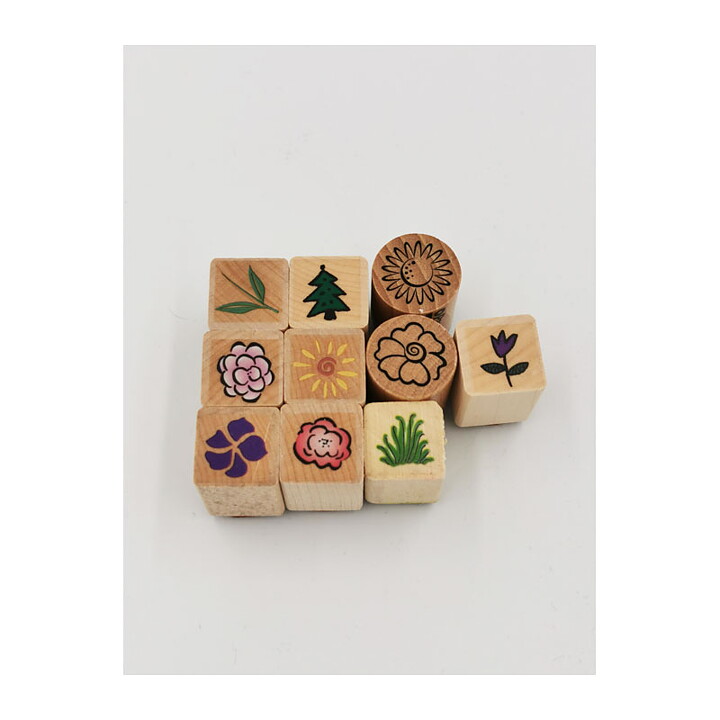 Rubber Stamps Second Hand - Flower Set 2