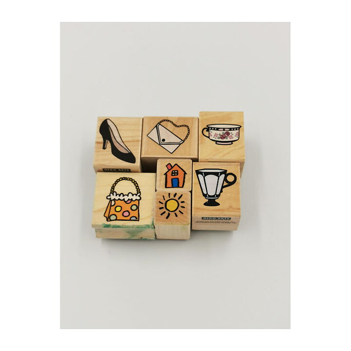 Rubber Stamps Second Hand - Mixed Set