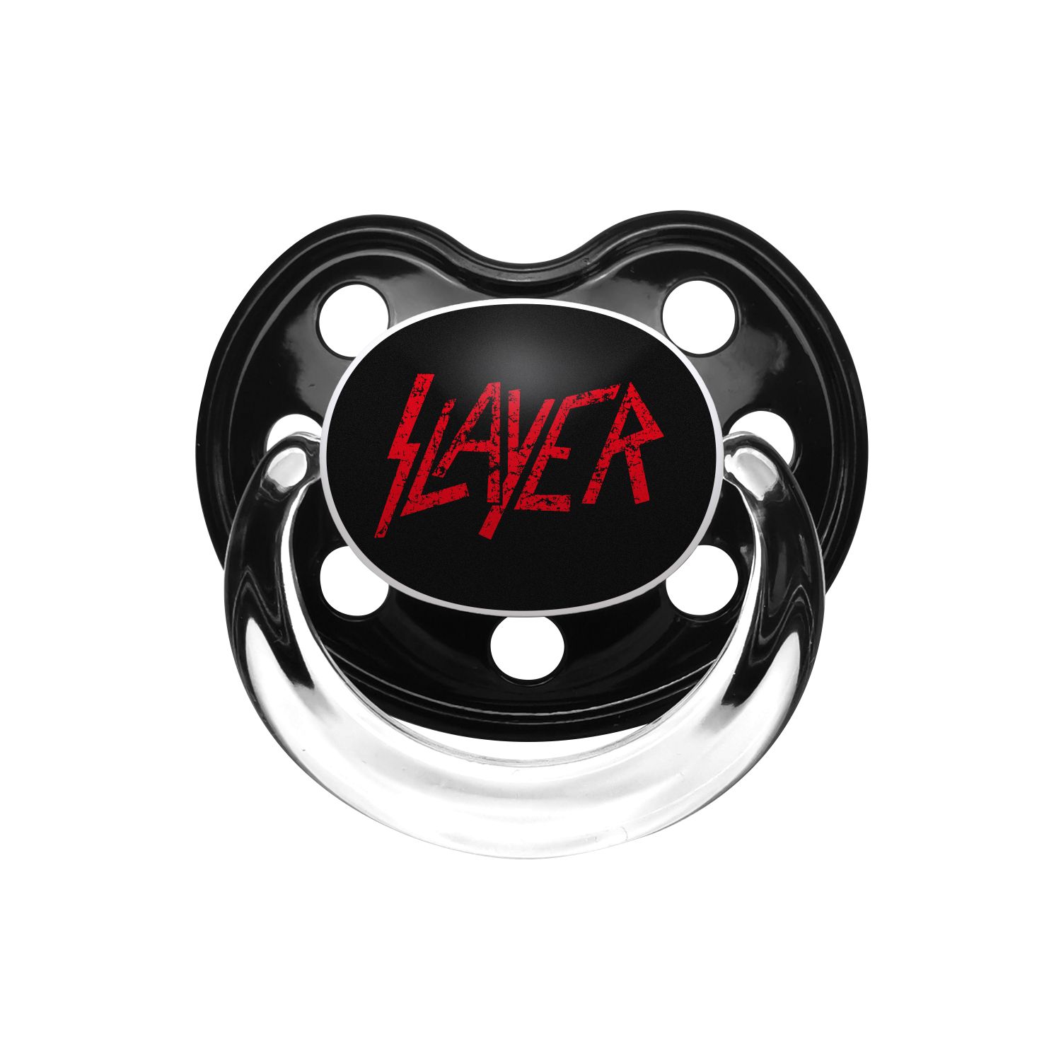 Slayer Logo Black Soother 